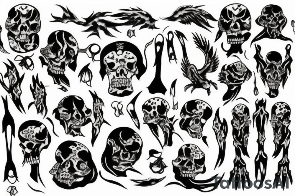 Bones tattoo idea