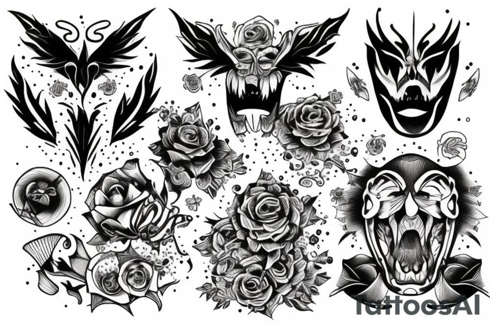 anger tattoo idea