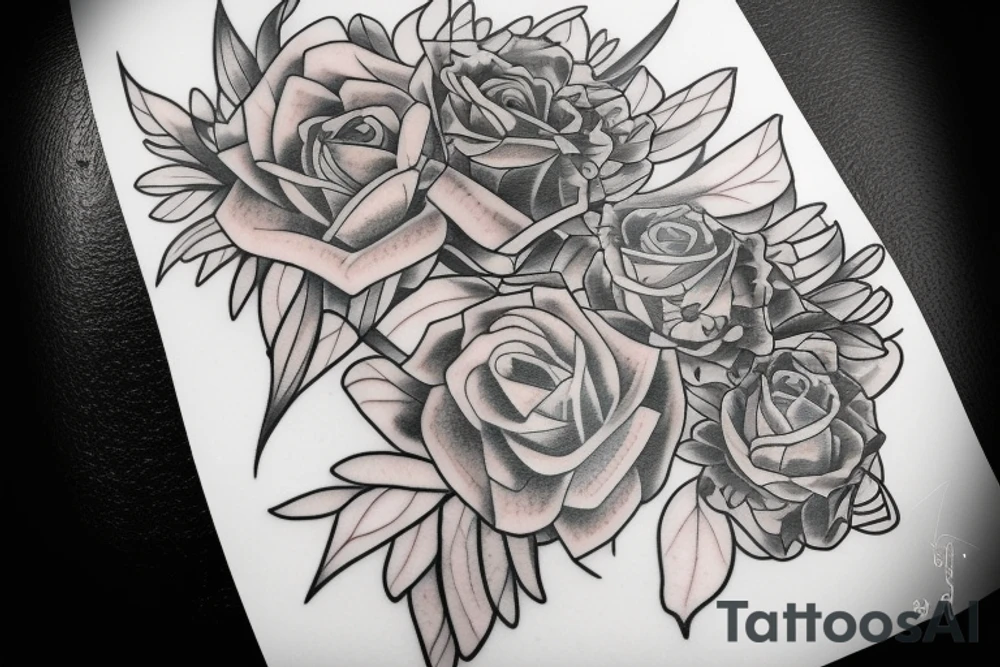 Contour tattoo on the theme "Give light to other people's souls tattoo idea