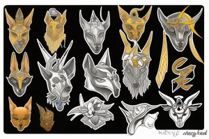 Anubis tattoo idea