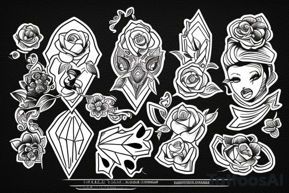Собака tattoo idea