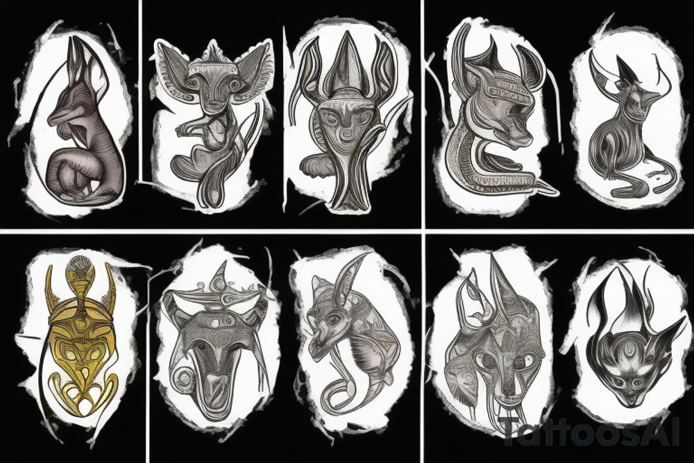 Anubis tattoo idea