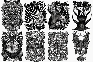 Forest tattoo idea