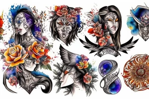 Warriors tattoo idea