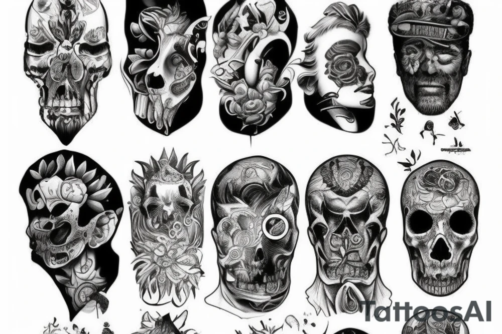 a man who doesn't know where to go tattoo idea
