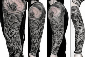 a man who doesn't know where to go tattoo idea