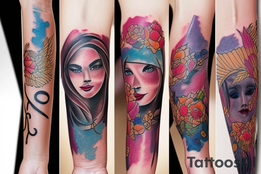 women tattoo idea