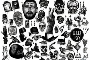 a man who doesn't know where to go tattoo idea