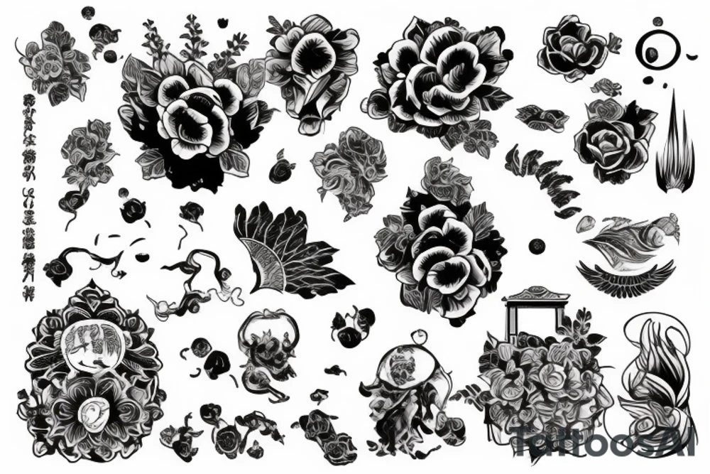 змея в древнеяпонском стиле. tattoo idea