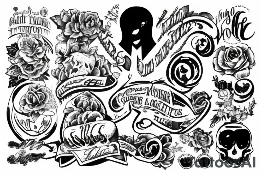 listen tattoo idea