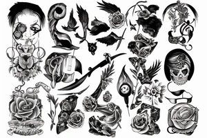 listener and talker tattoo idea