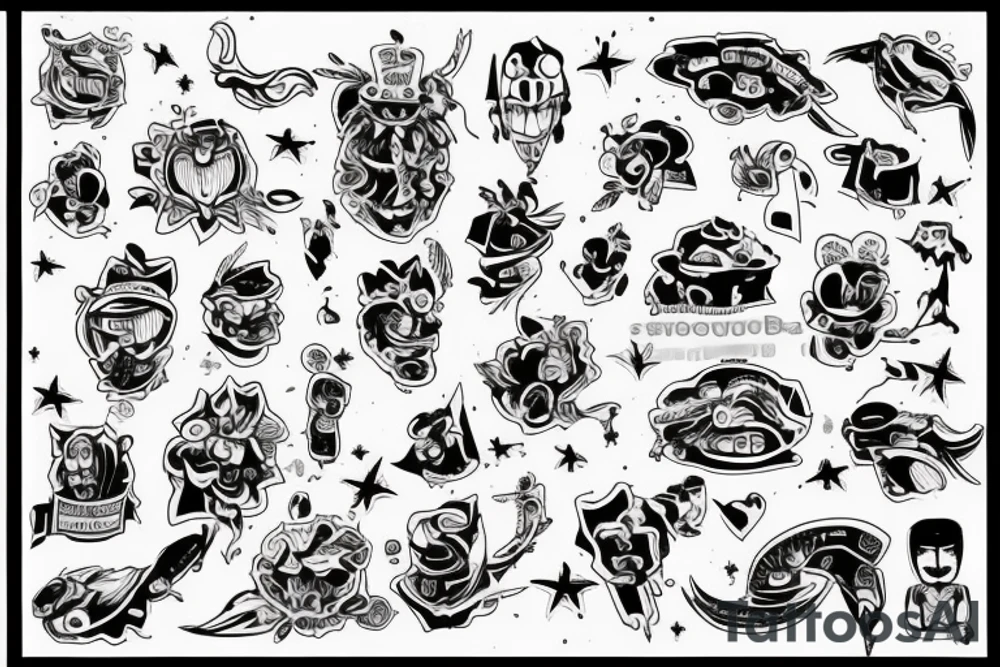 группа подростков с вейпами tattoo idea
