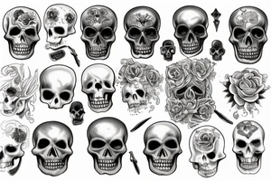 Memento mori tattoo idea