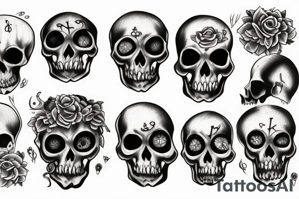 Memento mori tattoo idea