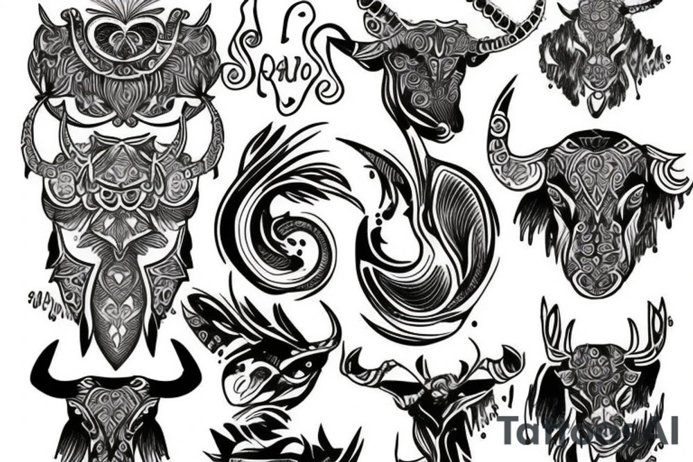 Taurus based tattoos tattoo idea
