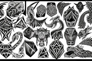 ragons tattoo idea