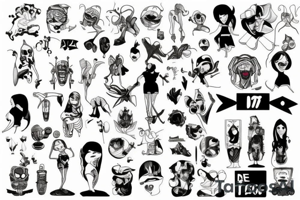 Designer portfolio figma tattoo idea