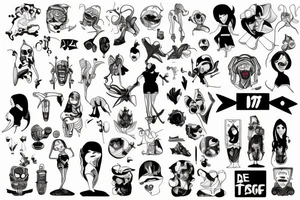 Designer portfolio figma tattoo idea