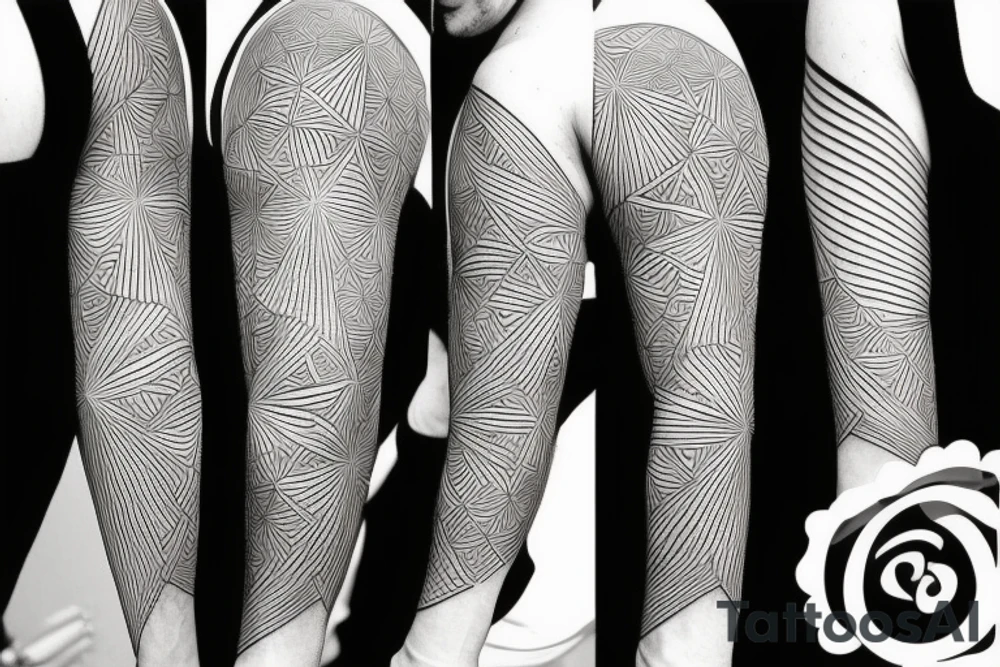 Geometric tattoo idea