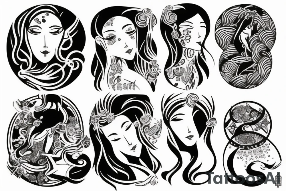 Aquarius tattoo idea