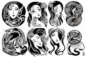 Aquarius tattoo idea