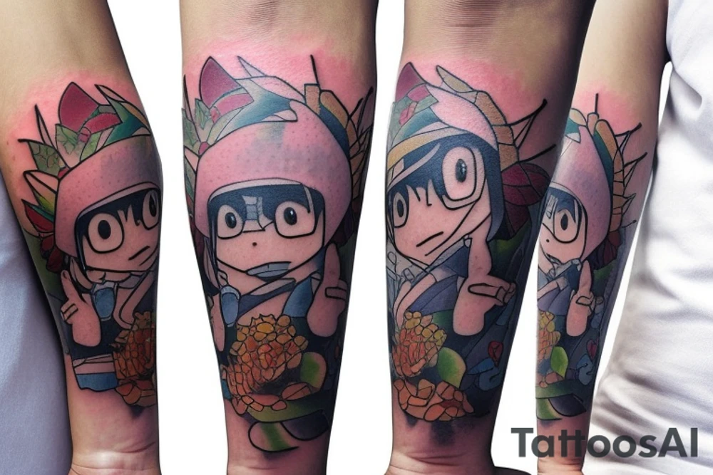 Succulent tattoo idea