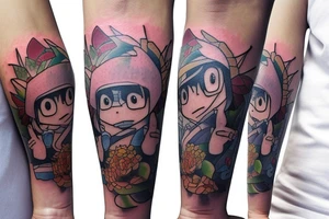 Succulent tattoo idea