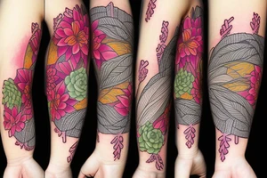 Succulent tattoo idea