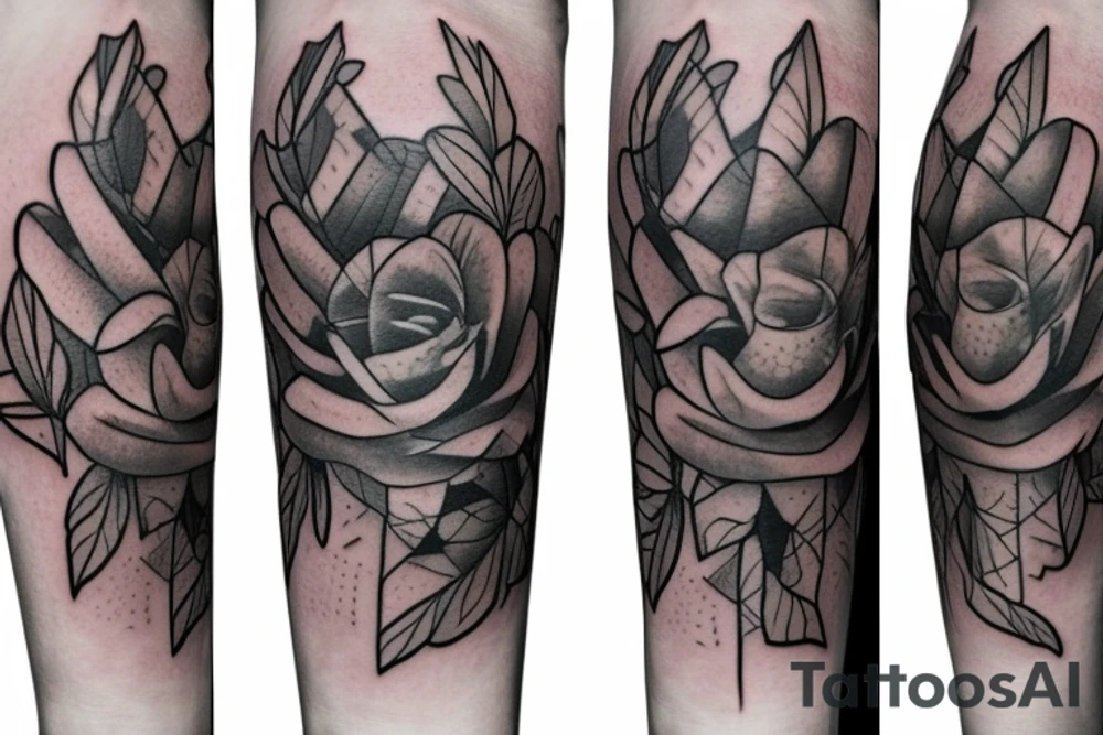 Succulent tattoo idea