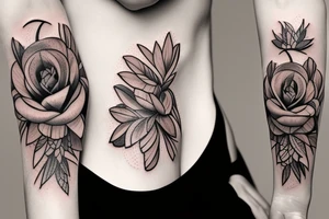 Succulent tattoo idea