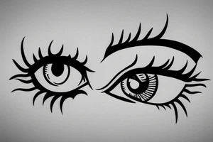 eye at the top of the pyramid tattoo idea