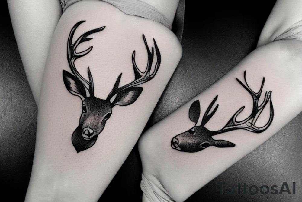 deer wise free tattoo idea