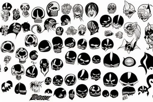 Anime death tattoo idea