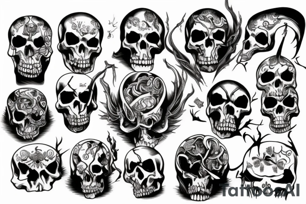 death supernatural tattoo idea