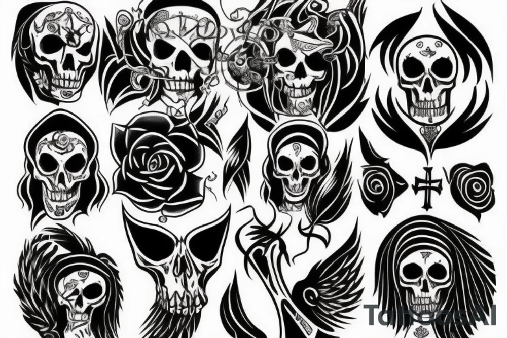 death supernatural tattoo idea