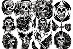 death supernatural tattoo idea