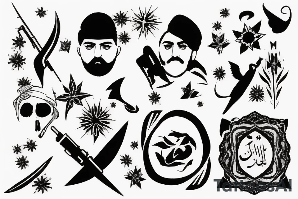 Iran revolution tattoo idea