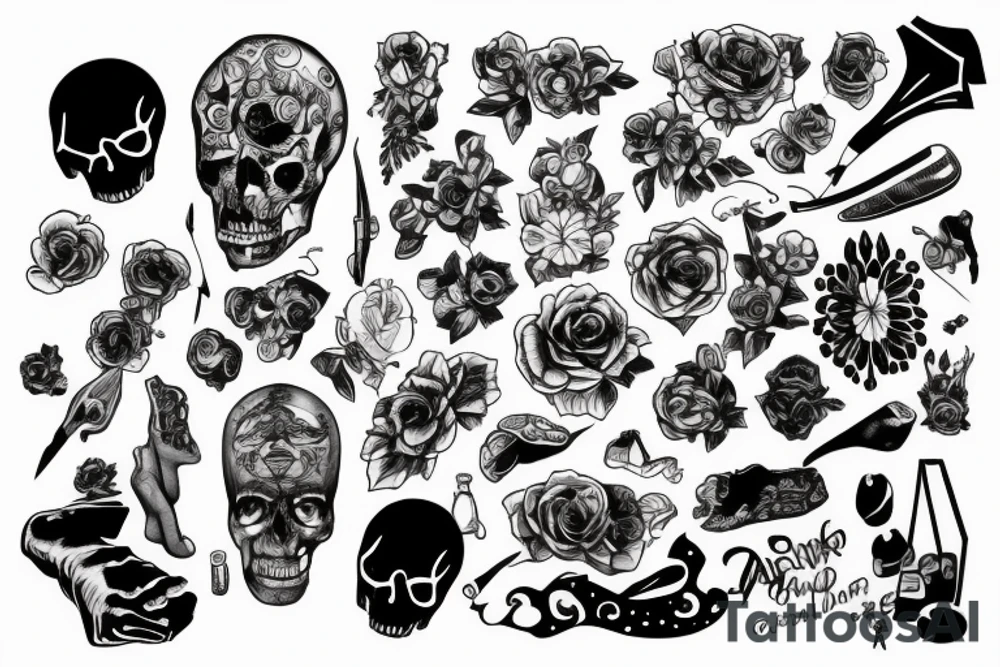 дракон японский tattoo idea