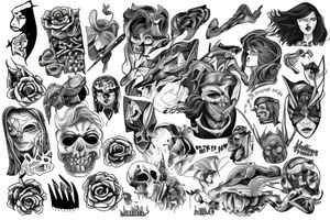 Comix tattoo idea