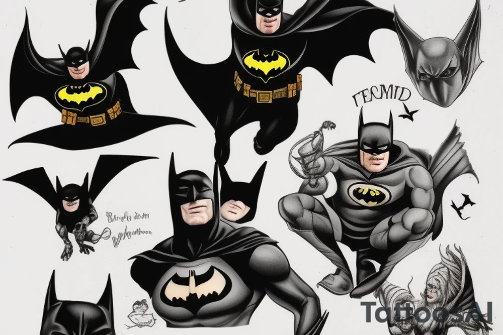 Batman tattoo idea