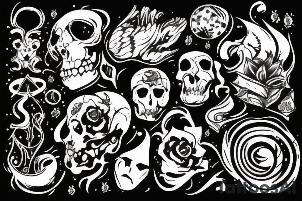 надпись escape tattoo idea