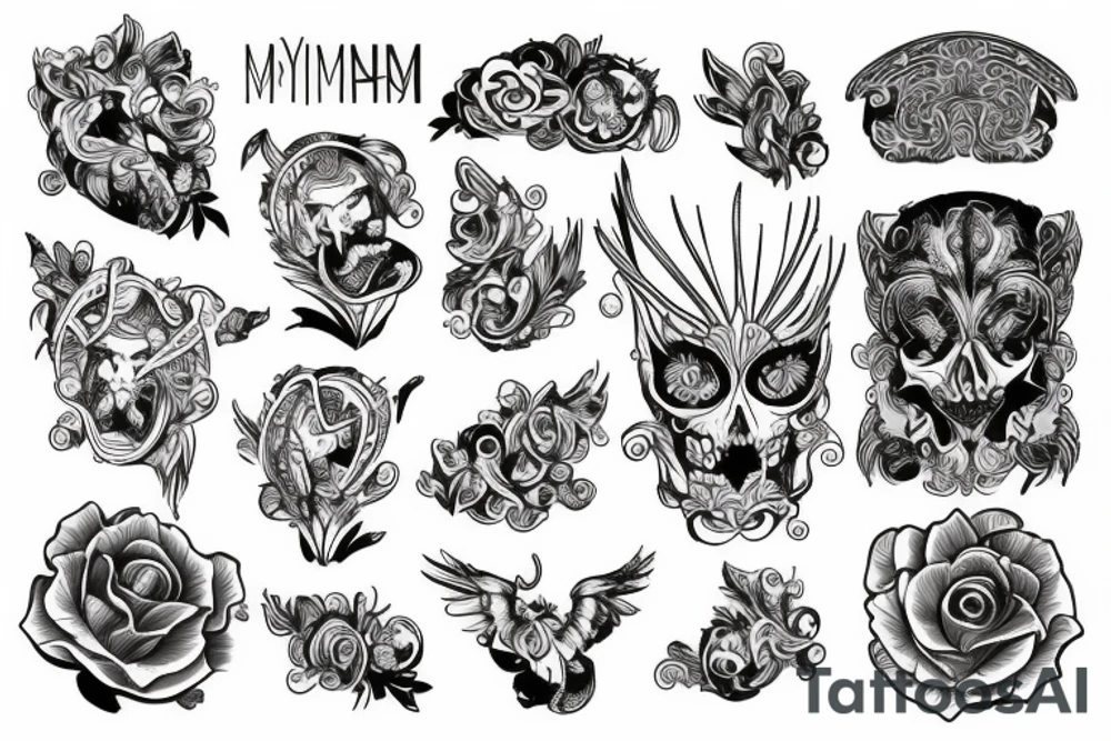 кумихо tattoo idea