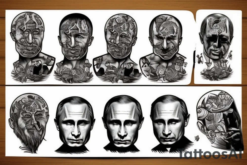 Vladimir Putin tattoo idea