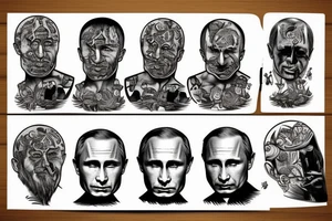 Vladimir Putin tattoo idea