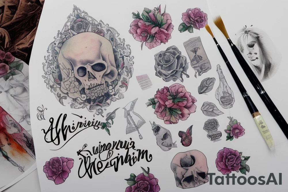 Корабль «Черная жемчужина» из книги «Остров Сокровищ» tattoo idea