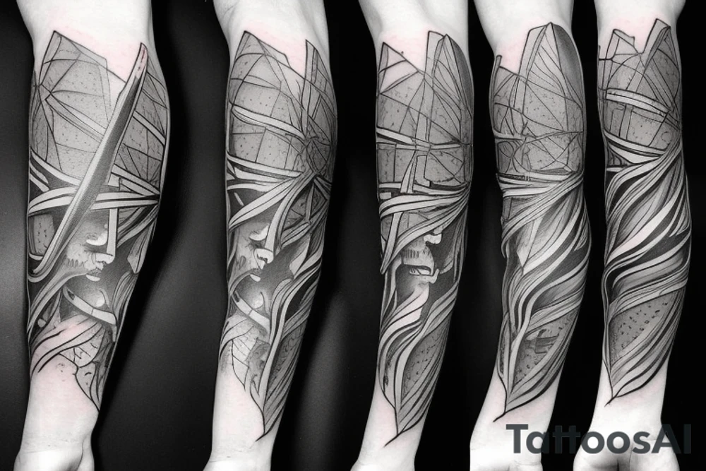tight razor walker tattoo idea