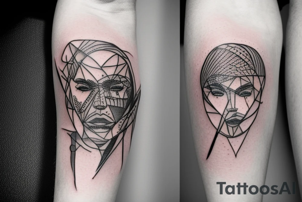 tight razor walker tattoo idea
