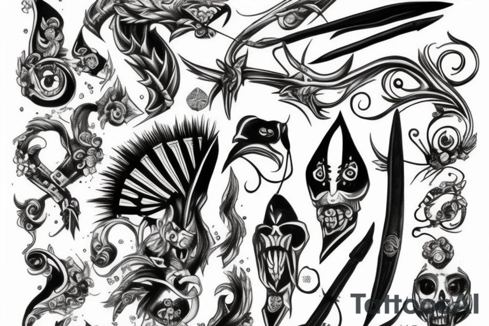 espada ropera tattoo idea