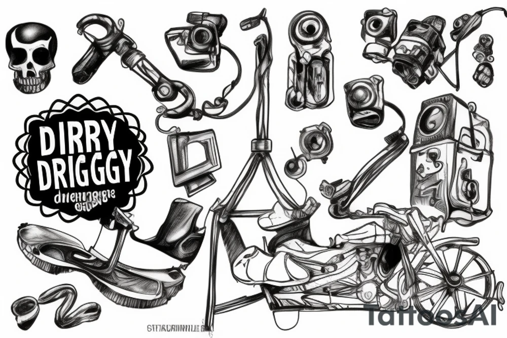 Dirty rigger tattoo idea