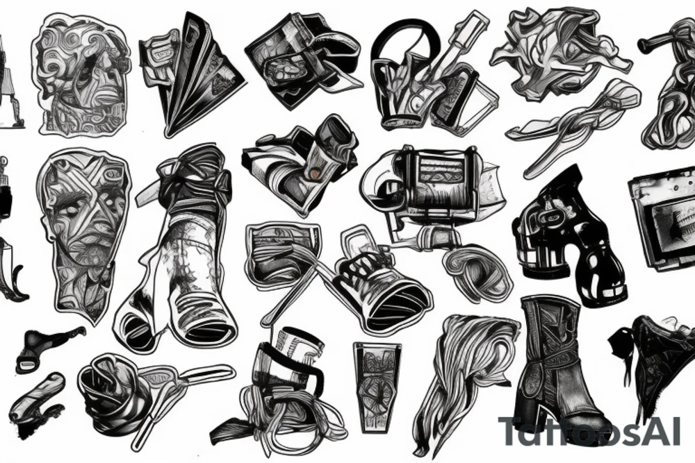 Dirty rigger tattoo idea